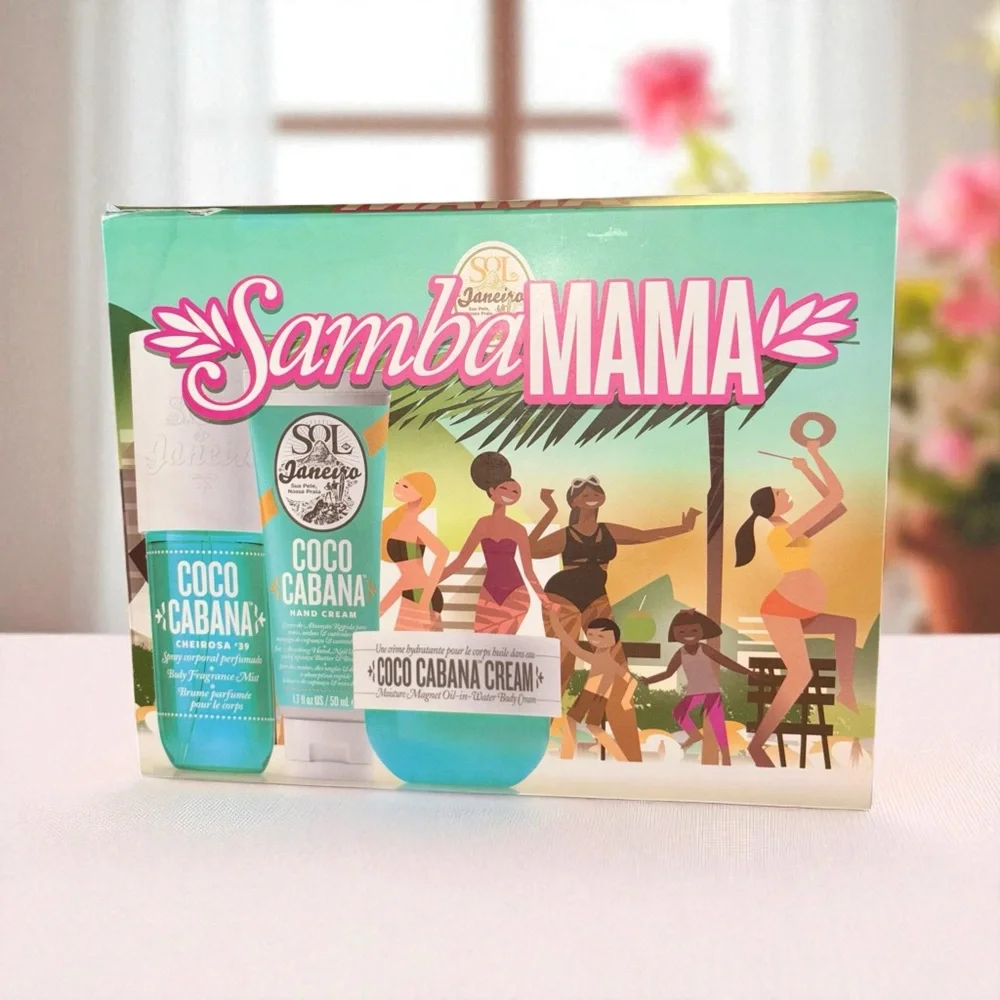 ⚫️ Sol de Janeiro Samba Mama Set Coco Cabana CHEIROSA 39 Fragrance Hand Cream - Picture 2 of 7